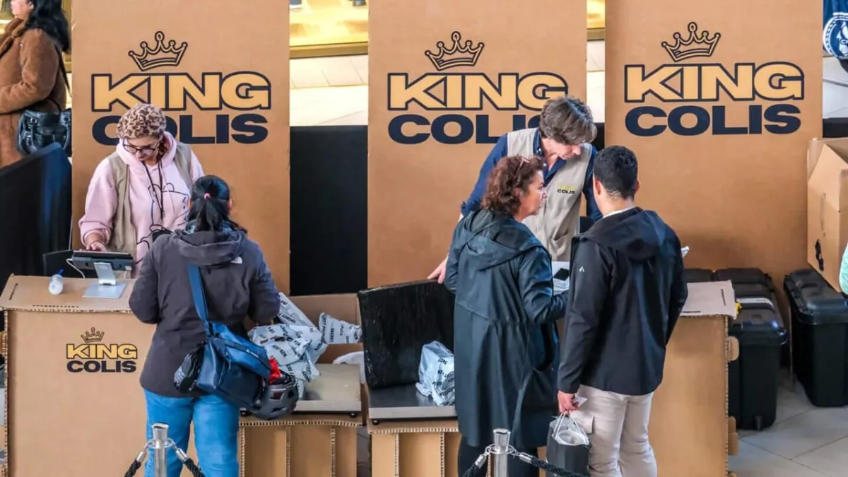 King Colis al Quasar Village: il pop-up store del “treasure hunting” con i pacchi smarriti