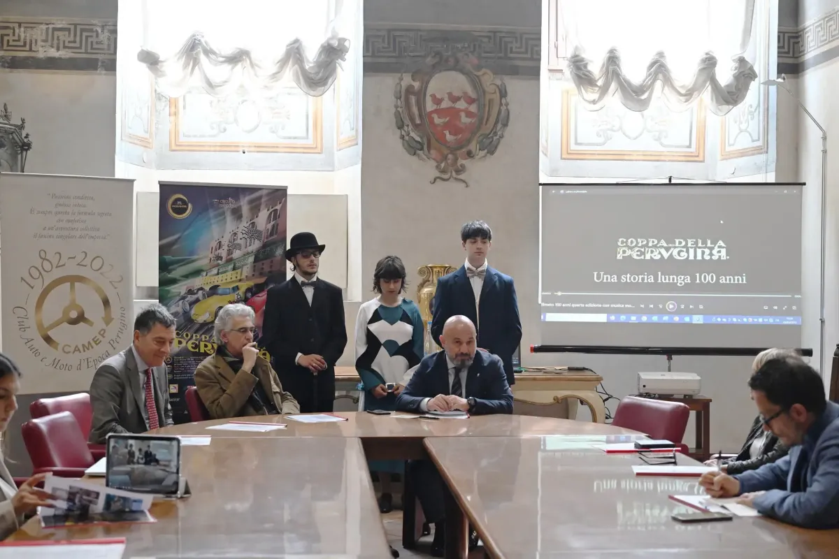 Torna a Perugia la 36a edizione della Coppa della Perugina, la rievocazione automobilistica più antica dell'Umbria