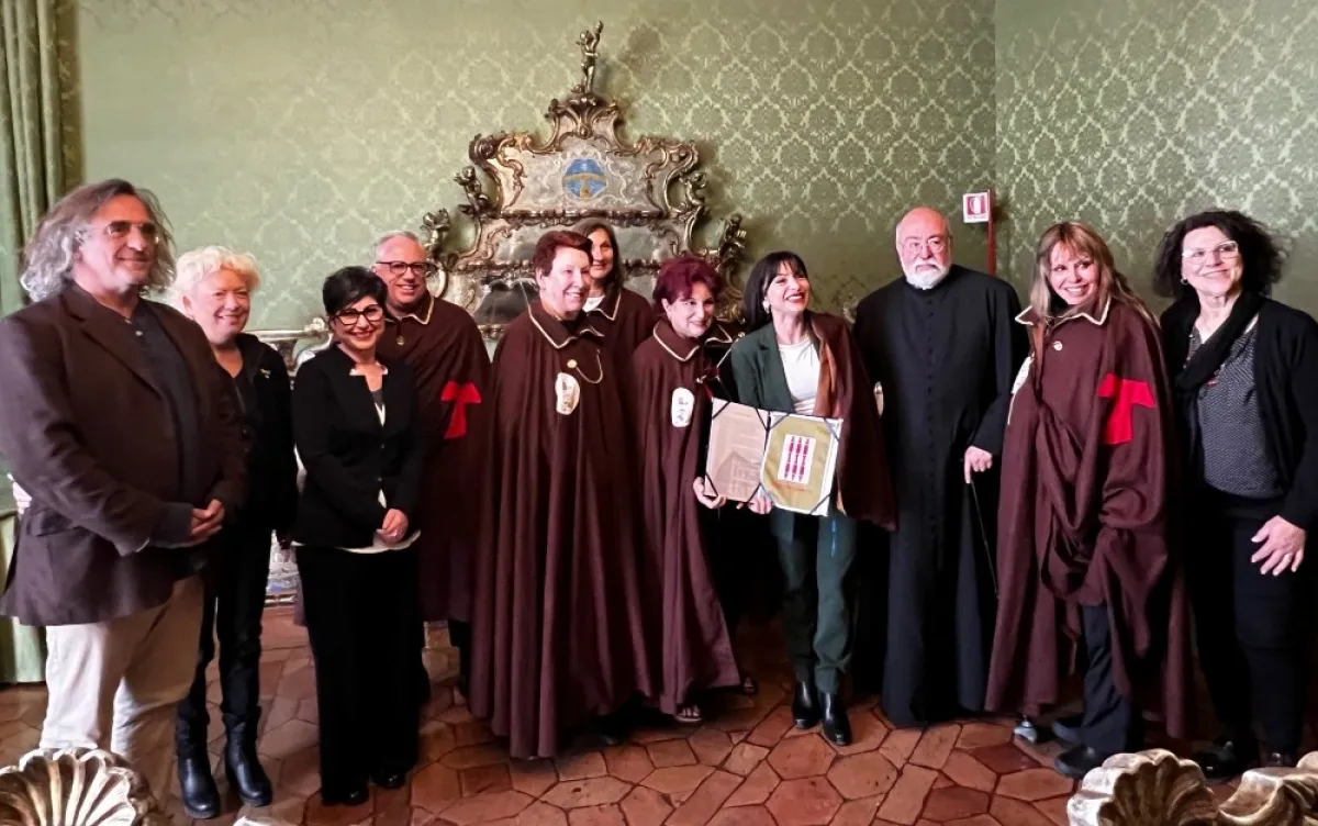 L'Umbria e la California unite nel nome di San Francesco, Proietti incontra i Knights of Saint Francis
