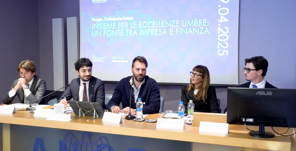 Confindustria, i giovani imprenditori dell'Umbria creano un ponte tra impresa e finanza