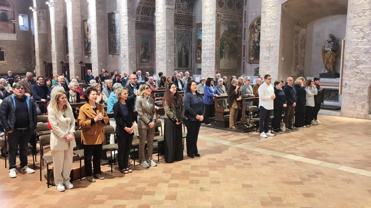 Ministeri laicali a Gubbio: una Chiesa che serve e cammina nella fraternità. Il ricordo di Papa Francesco
