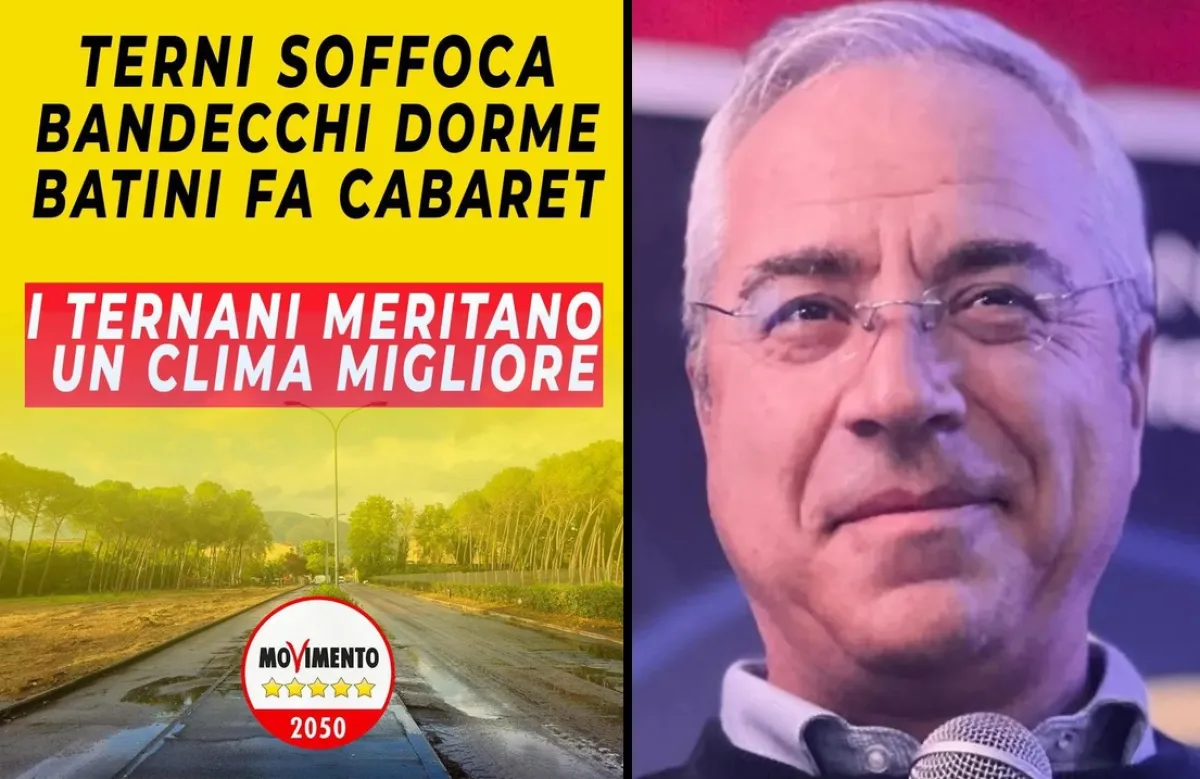 Terni, scintille in Comune tra pentastellati e il presidente della terza commissione Batini (AP)