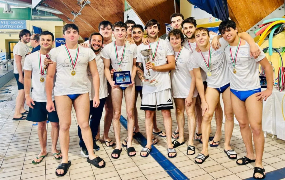 Pallanuoto, Clarus Terni in estasi: ha conquistato il titolo regionale Lazio