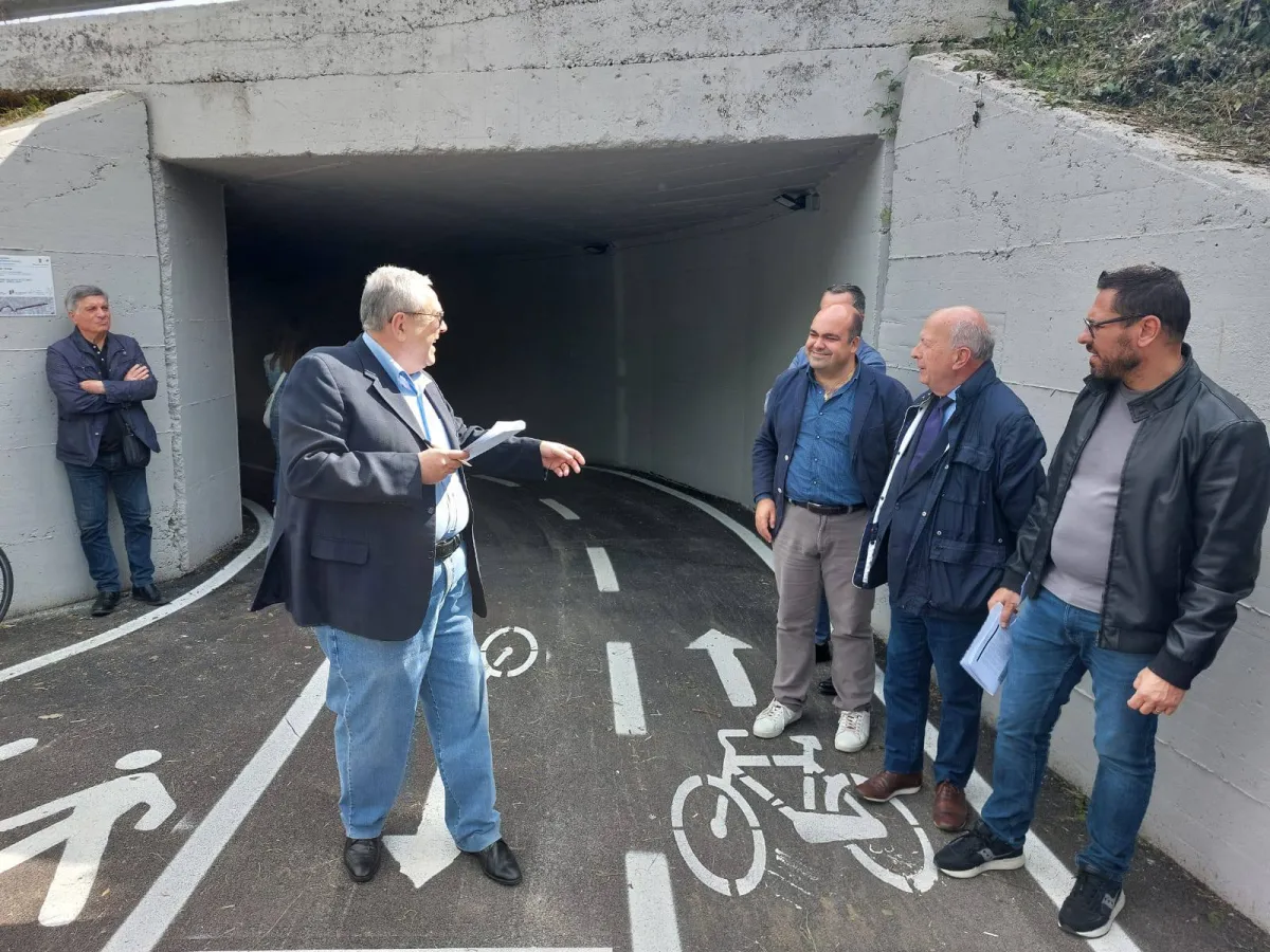 Terni, aperta la pista ciclopedonale tra Borgo Rivo e via Bramante: per 30mila cittadini il collegamento "dolce" con il centro è realtà