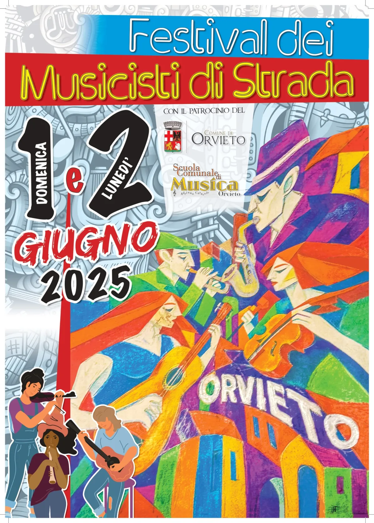 A Orvieto la prima edizione del Festival dei Musicisti di Strada. 11 piazze diventano palcoscenici