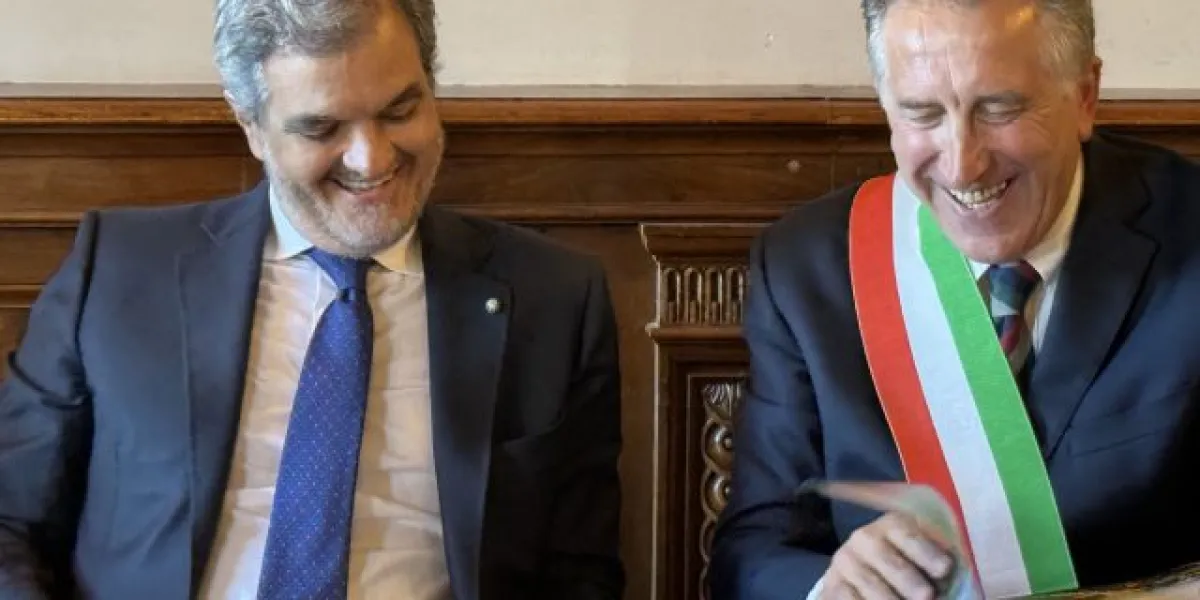 Cultura e commercio: Spoleto getta un ponte con il Brasile. L'ambasciatore ricevuto dal sindaco Sisti