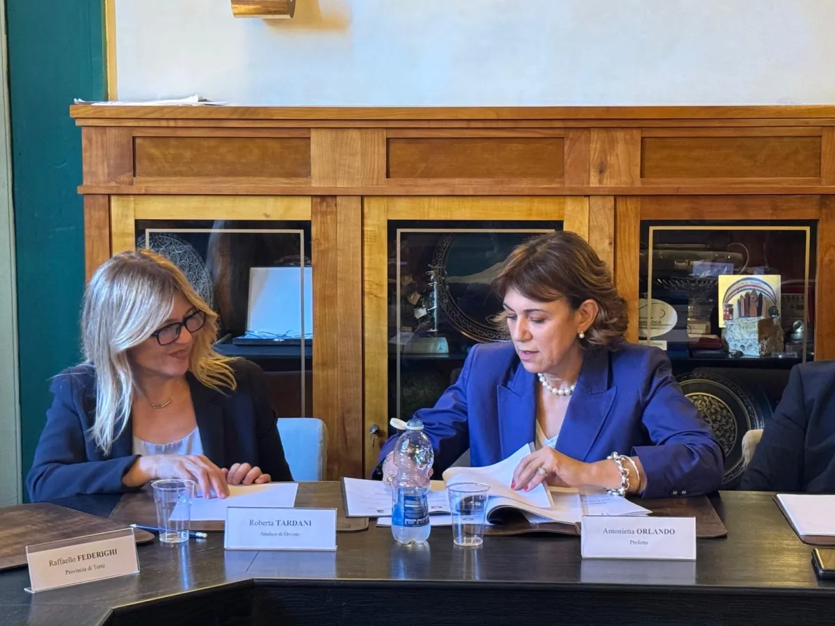 Antimafia e turismo, un fronte comune: firmato a Orvieto il primo Protocollo in Umbria tra Prefettura e Comune