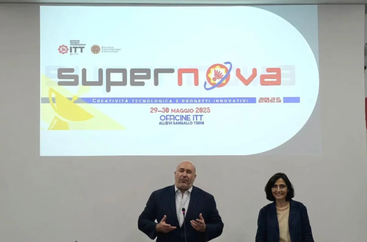 Supernova Days 2025 all’ITT di Terni: innovazione, imprese e futuro. Anche il Sindaco Bandecchi ad applaudire gli studenti