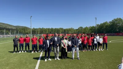 Perugia, al Centro sportivo "Paolo Rossi" inaugurato il nuovo sintetico