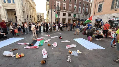Palestina, presidio a Terni con decine di cittadini e richieste ufficiali