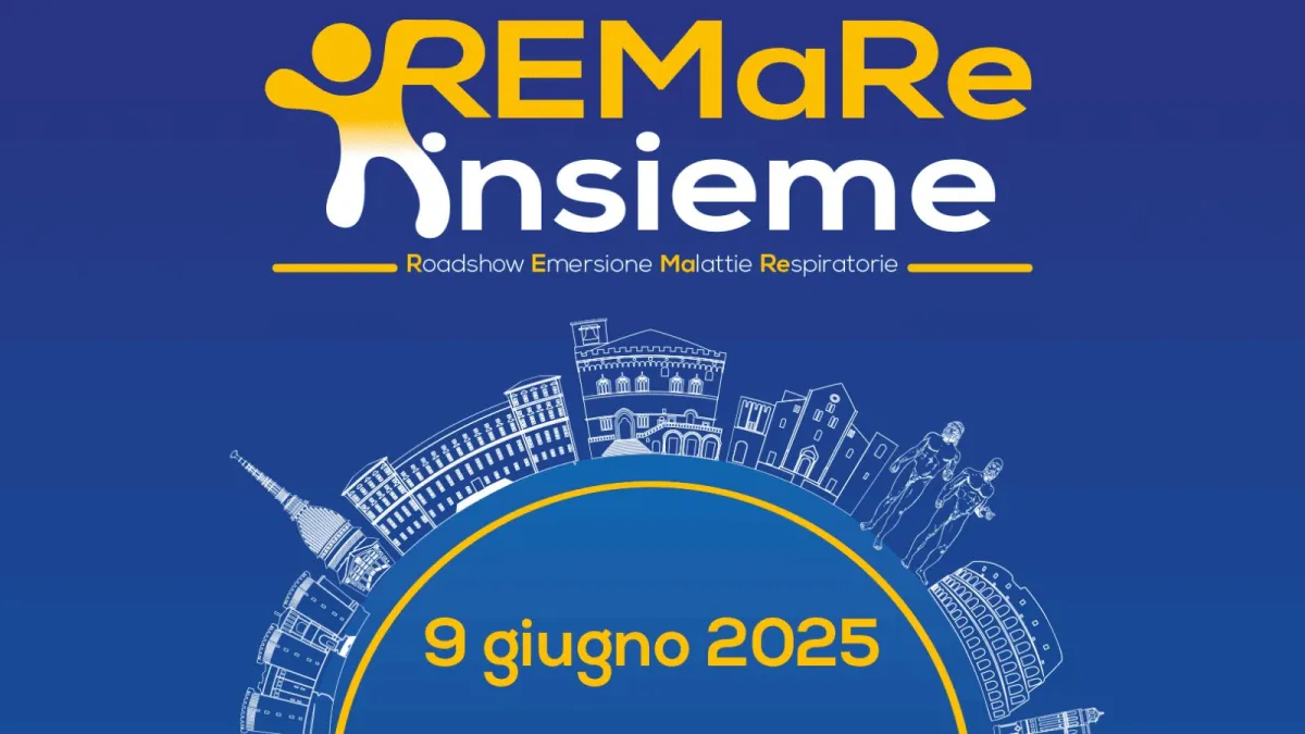 Salute e prevenzione in piazza: il 9 giugno a Perugia arriva il tour nazionale sulle malattie respiratorie