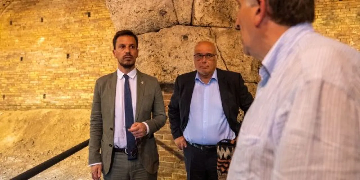 Rigenerazione post-sisma a Spoleto. Bori visita i luoghi della cultura