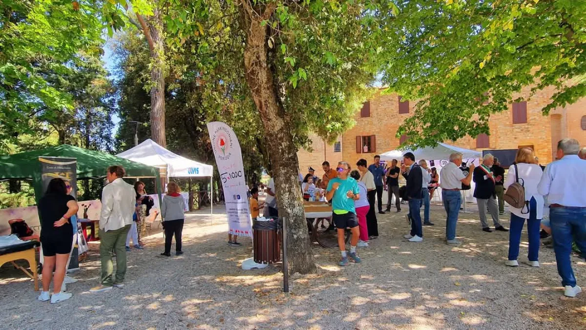 Città della Pieve, inaugurata la nuova pineta; il sindaco: “Ridiamo alla città un luogo del cuore”