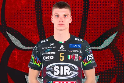 Altro rinforzo per la Sir Perugia, arriva l'opposto Cvanciger ex Grottazzolina