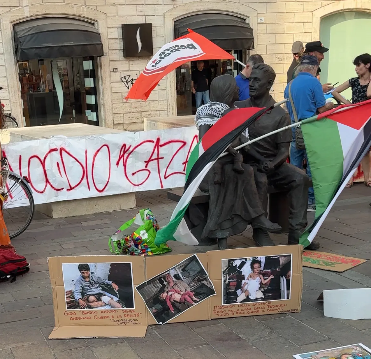 Terni si mobilita per Gaza: presidio in piazza contro il genocidio e l’occupazione