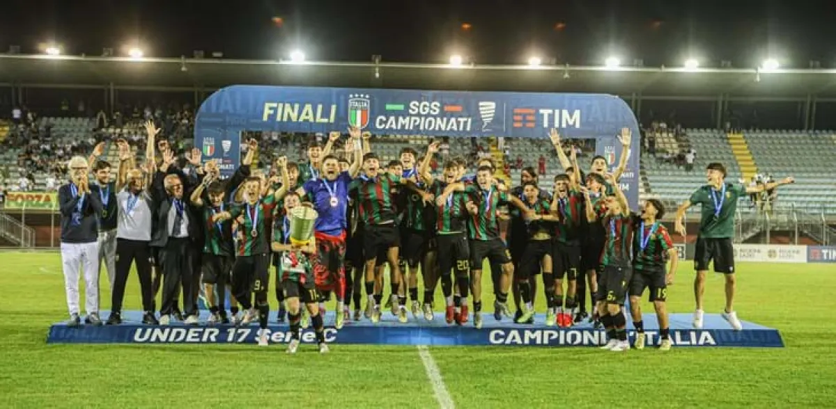 Festa Ternana, l'Under 17 batte il Benevento in finale e si laurea Campione d'Italia