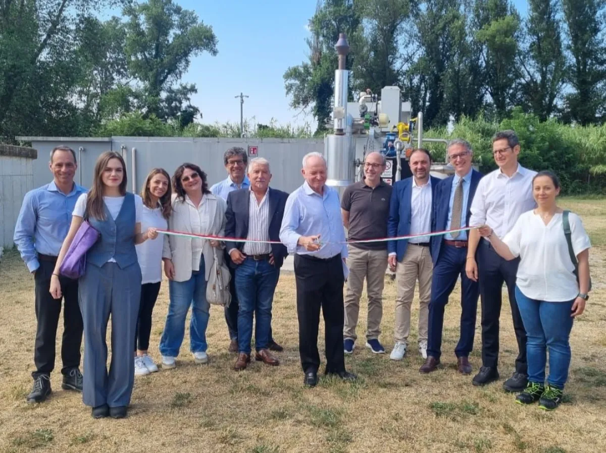 Servizio Idrico, Terni punta sull’innovazione: inaugurato l’impianto scrubber-cogeneratore. Prima uscita pubblica per il nuovo presidente Silveri