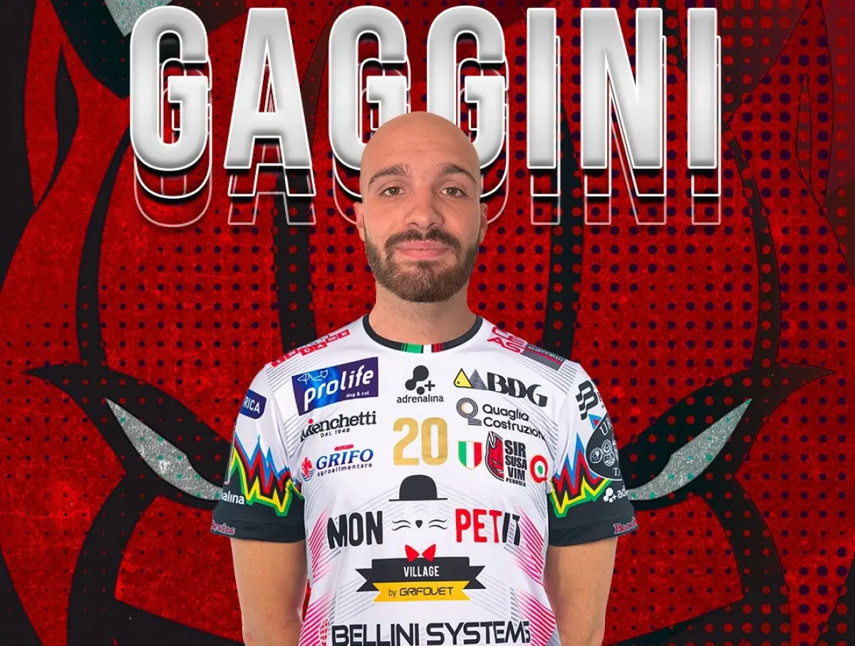 Sir Perugia, un altro colpo di mercato: da Monza arriva il libero Gaggini