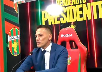 Ternana: parla D’Alessandro, ecco le verità del nuovo presidente