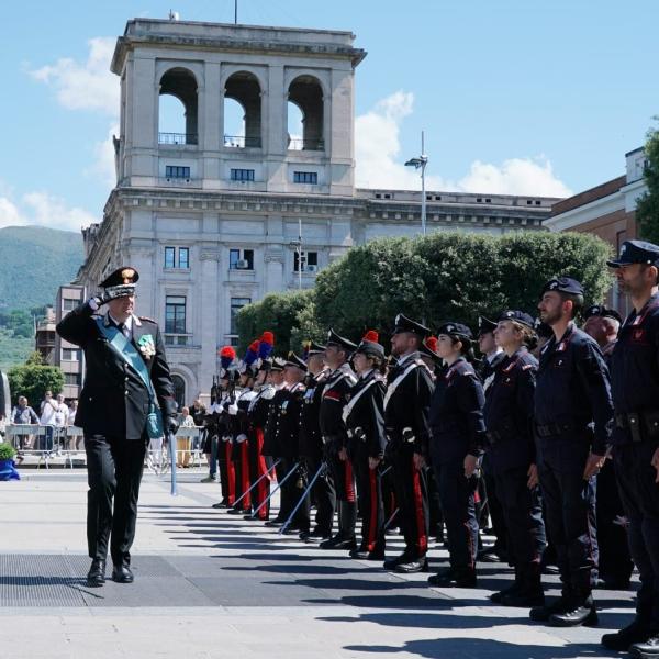 L’Umbria celebra i 210 anni dalla fondazione dell’Arma dei Carabinieri