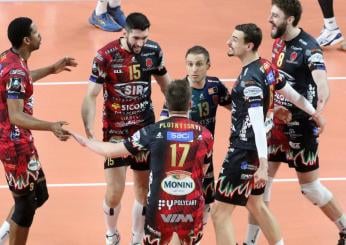 La Sir Volley Perugia è pronta per gara 1 della semifinale scudetto contro Milano