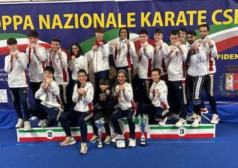 Cus Perugia Karate: doppio podio a Parma