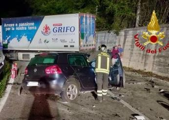 Norcia, grave incidente sulla Tre Valli: morto un uomo di 69 anni