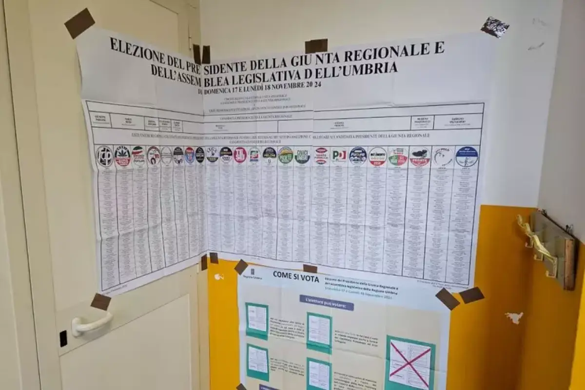 Elezioni regionali in Umbria: insediati i seggi. Il sistema elettorale