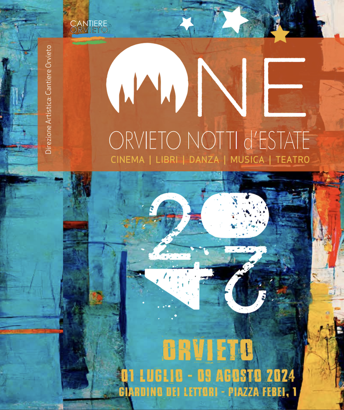 “ONE. Orvieto Notti d’Estate 2024”: Giobbe Covatta e Tiziana Ferrario tra gli ospiti più attesi