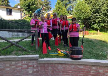 A Città di Castello torna il “Dragon Boat”: navigando il Tevere contro il tumore al seno