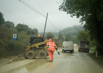 Maltempo, l’Umbria in aiuto delle Marche: attivata la colonna mobile della Protezione Civile