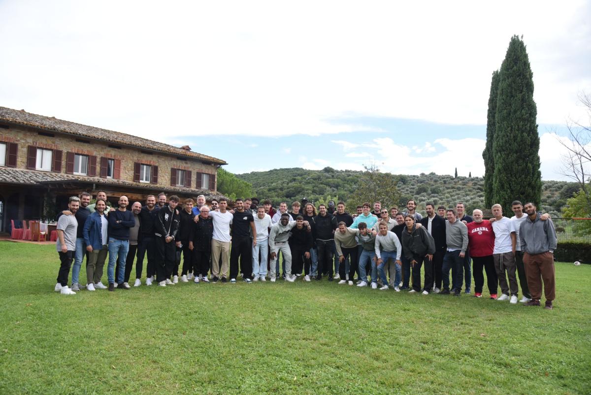 Perugia, Faroni offre a squadra e staff un pranzo a base di asado