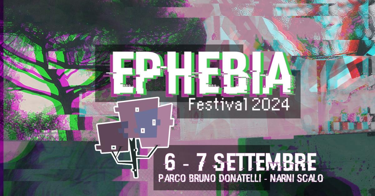 Tutto pronto per Ephebia Festival 2024. Tante novità a Narni Scalo il 6 e 7 settembre