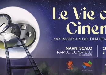 “Narni. Le vie del Cinema 2024”: tutti i film in programma per la 30esima edizione