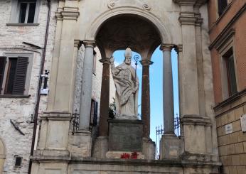 Oggi a Gubbio si festeggia il Patrono Sant’Ubaldo. Santo della pace, ma abile anche nelle imprese guerresche