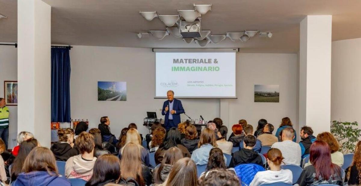 Colacem promuove “Materiale & Immaginario” progetto che coinvolge giovani dei licei artistici