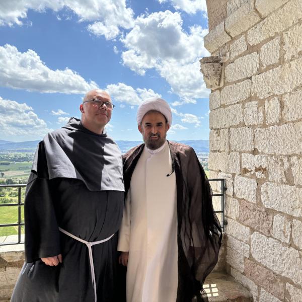 L’ambasciatore dell’Iran Mokhtari in visita al Sacro Convento di Assisi