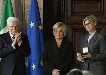 Sergio Mattarella premia Paola Menculini di Saci Industrie con la Stella al Merito del Lavoro