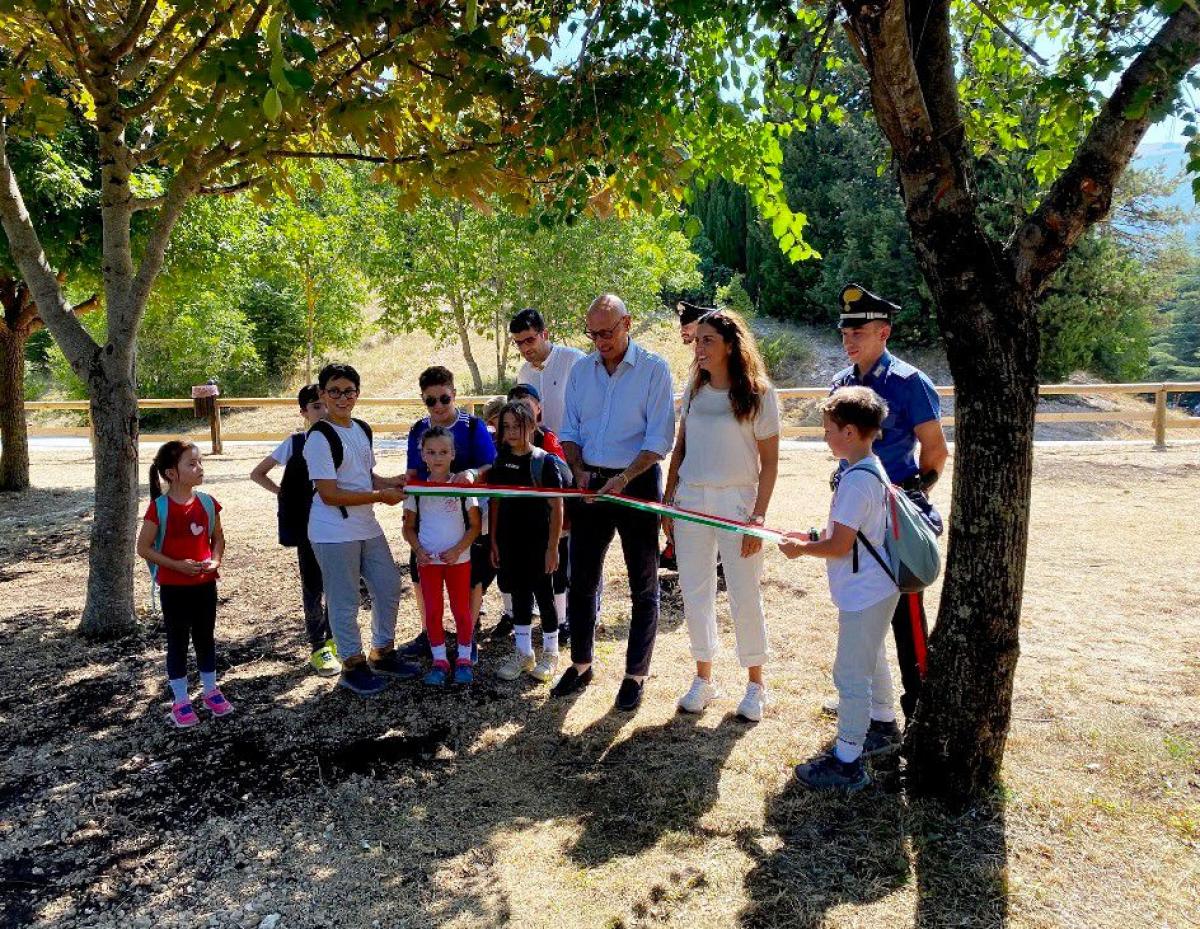 Gualdo Tadino, rinnovata l’area verde di San Guido