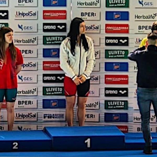 Nuoto: ai “Criteria” nazionali giovanili Erika Fancello e Fiamma Rolli della Libertas Rari Nantes Perugia emozionano la società sportiva