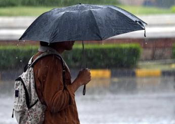 Lunedì 3 giugno: in Umbria allerta gialla per rischio temporali in tutta la regione