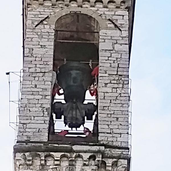 Il Campanone, cuore pulsante della Città di Gubbio, s’innalza sulla Torre Campanaria del Palazzo dei Consoli