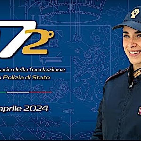 Celebrazione del 172° Anniversario della Polizia di Stato