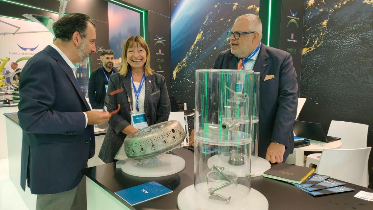 L’Umbria aerospaziale vola a Londra per il Farnborough International Airshow 2024