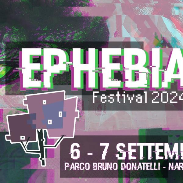 Tutto pronto per Ephebia Festival 2024. Tante novità a Narni Scalo il 6 e 7 settembre