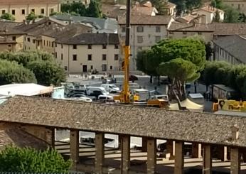 Polemiche a Gubbio su Piazza 40 Martiri. Baldinelli: un parcheggio multipiano a Santa Lucia