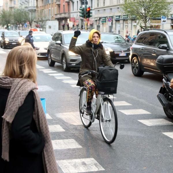 Umbertide-Fossato di Vico, una ciclabile in mezzo al traffico