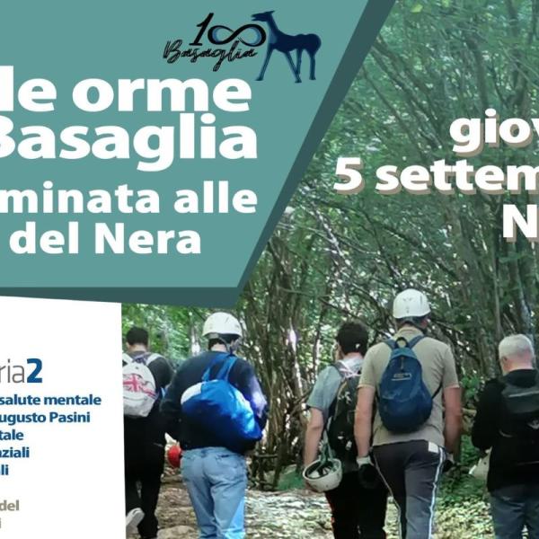 “Sulle orme di Basaglia”, il social trekking alle Gole del Nera