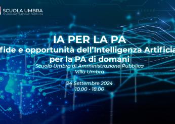 Intelligenza artificiale e Pubblica Amministrazione: un convegno per esplorare sfide e opportunità