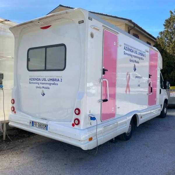 Norcia, un mammografo mobile per la Valnerina: al via la campagna di screening